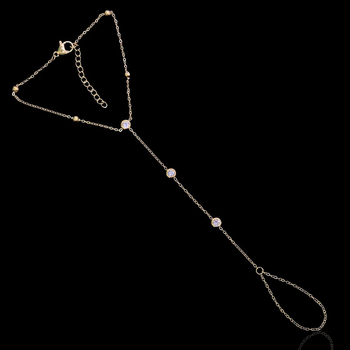 Diamond Drip Hand Chain