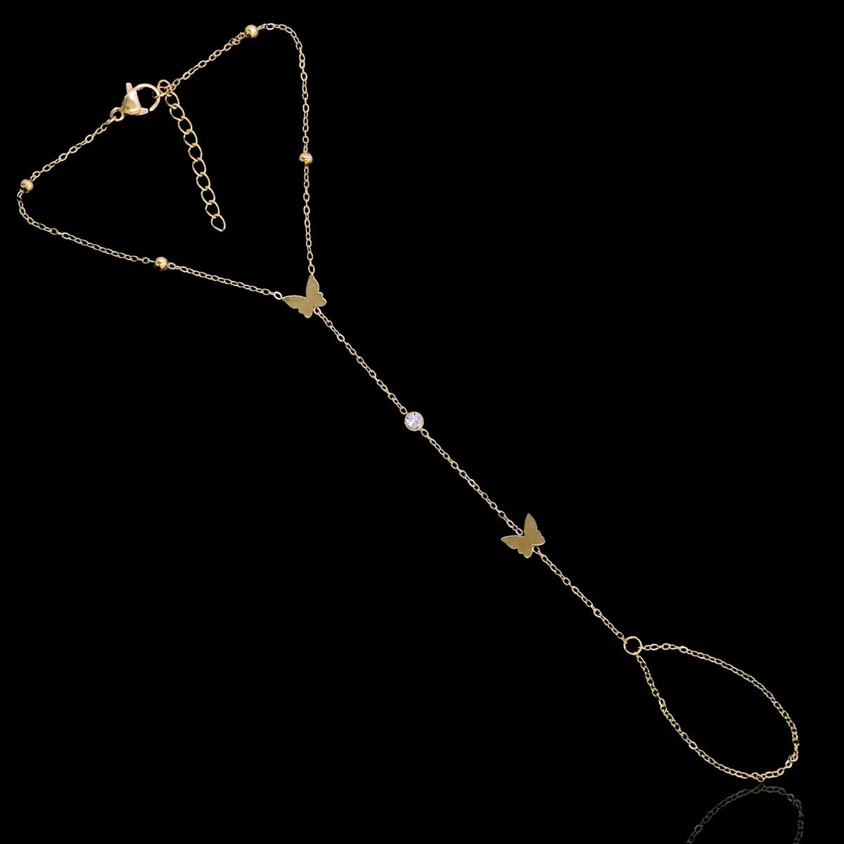Lux Butterfly Hand Chain