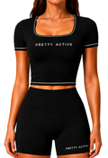 hottie two piece short set